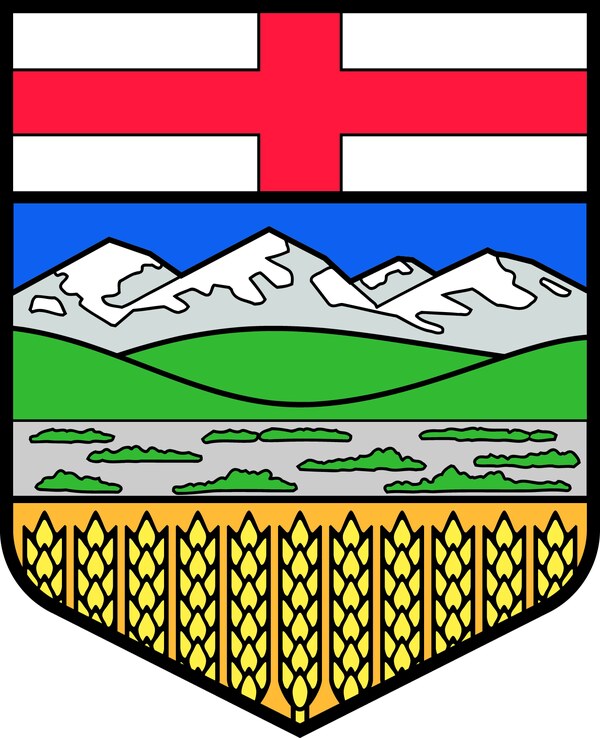 Alberta coat of arms shield